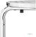 Bolero ronde stapelbare RVS tafel 60cm | U431