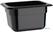 Polycarbonaat Bak | Zwart | Gn1/6 | 10cm Hoog | Vogue | U470