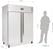 Polar | Professionele 2-deurs vriezer | RVS | 1300 liter | U635 2