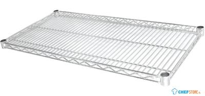 Chroom Schappen Voor Voorraadrekken | 122X45,7cm | Vogue | U890