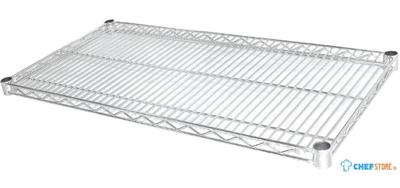 Chroom Schappen Voor Voorraadrekken | 122X61cm | Vogue | U893