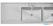 Rvs Spoeltafel | 2 Bakken Midden | 240X60cm | Vogue | U910 6