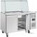 Polar U-Serie Tweedeurs Saladette met Vierkant Kuchscherm - Polar UA017 2