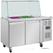 Polar U-Serie Tweedeurs Saladette met Vierkant Kuchscherm - Polar UA017 10