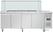 Polar U-Serie Vierdeurs Saladette met Vierkant Kuchscherm - Polar UA019 10