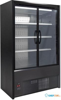 Zoin Cervinho Multideck Display Zwart met Scharnierende Deuren 1000mm - UA055-100
