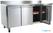 Polar U-Series Koelwerkbank met Drie Deuren en Opstand 417Ltr - UA065 2