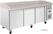 Polar U-Series Bakkerij Counter Koelkast met Granieten Blad 634Ltr - UA082