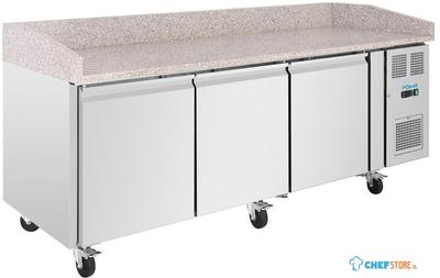 Polar U-Series Bakkerij Counter Koelkast met Granieten Blad 634Ltr - UA082