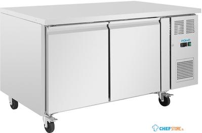 Polar U-Serie 2-Deurs Counter met Euronorm Opslag 427L - UA083