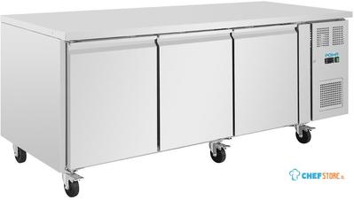 Polar U-Serie 3-Deurs Counter met Euronorm Opslag 634L - UA084