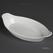 Olympia Whiteware ovale gratin ovenschaaltjes met handvatten 28,9 x 16,6cm | W411