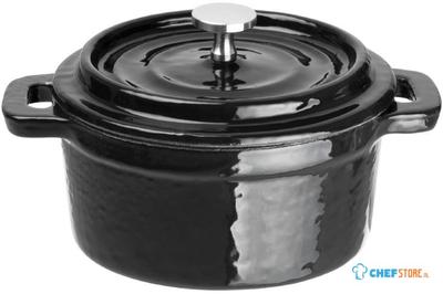 Gietijzeren Mini Ronde Braadpan | Zwart | Vogue | Y259