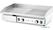HENDI 154991 Bakplaat, half vlak, half geribbeld, , Budget Line, 400V/4400W, 720x460x(H)241mm 2