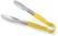 Hendi Serveertang 250 mm handgreep geel pvc | 171899 1