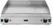 Hendi Bakplaat 2/3 glad, 1/3 geribd 460x720x240 mm 230V 3500W | 203163 5