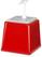 Sausdispenser met Pomp - HENDI - 2,5L - Rood - 230x210x(H)250mm - 203521 2
