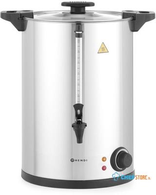 HENDI 211144 Warmedranken ketel enkelwandig, , 20L, 220-240V/2500W, 415x382x(H)480mm