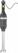 Staafmixer 500 met Variabele Snelheid en 400 mm Staaf HENDI Kitchen Line Zwart 230V/500W ø100x816mm - 221334 1