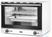 HENDI 229880 Convectieoven H100, , GN 1/1, 230V/3500W, 699x608x(H)550mm 2
