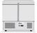 Koelbank - 2 deuren Kitchen Line 1/1GN - Arktic 232019 1