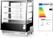 Koelvitrine 650L-144cm(h) | 3 schuine schappen | Wielen | Arktic 233320 3