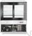 Koelvitrine 300L-121cm(h) | 2 schappen | Wielen | Arktic 233337 3