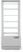 Gekoelde display kast | wit | 98L-112cm(h) l anti-condens | Arktic 233665 1