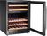 Arktic 237106 Wijnkoeler, 2 zones, 46 flessen, , Zwart, 570x595x(H)820mm 3