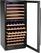 Arktic 237120 Wijnkoeler, 2 zones, 124 flessen, , 265L, Zwart, 569x595x(H)1397mm 3