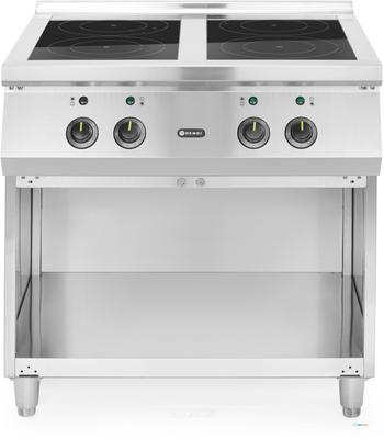 Inductiefornuis Met 4 Kookplaten, HENDI, 400V/17000W, 800x700x(H)870mm - HENDI 237687 1