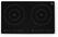 Hendi Dubbele inductiekookplaat Black Line | 239414 1