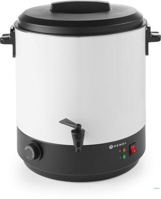 Hendi Warme dranken ketel 28 liter | RVS witte coating | 240601 1