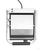 Hendi Contactgrill enkel boven onder geribd 230V 1800W | 263501 5
