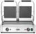 Hendi Contactgrill dubbel boven geribd onder glad 3600W | 263808 1