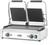 Hendi Contactgrill dubbel boven geribd onder glad 3600W | 263808 2