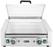 HENDI 268650 Worstrolgrill – 2 zones met energiebesparend deksel, , 220-240V/980W, 566x527x(H)259mm