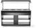Verwarmd Buffet, HENDI, GN 1/1, 220-240V/2000W, 1490x765x(H)1370mm - 274064 2