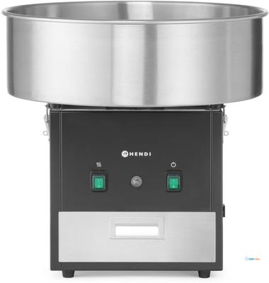 HENDI 282816 Suikerspinmachine, , Zwart, 220-240V/1130W, 520x520x(H)503mm