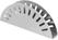 Hendi Servettenhouder staand halfrond 17x7cm | RVS | 428511 1