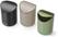 HENDI 440797 Tafelformaat prullenbak met schommeldeksel, , 1,2 Liter, Beige, Diameter ⌀ 12 cm - Hoogte 16,5 cm 6