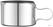 Hendi Roomkannetje rvs 0,07 l 50x55 mm | 450307 5