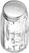Hendi Peper- en zoutstrooier set - diameter 4cm - 465387 5
