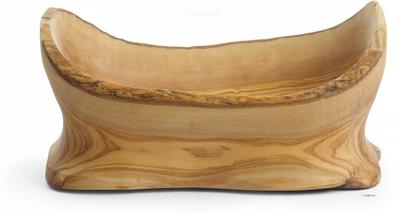 Decoratieve Kom Olijfhout - HENDI - øx(H)120mm - 505366 1