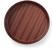 Hendi Dienblad Mahonie - Rond 420x30 mm - antislip - Woodform - 507773 4