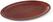 Hendi Dienblad Mahonie | Ovaal 230x160 mm | antislip | Woodform | 507964 1