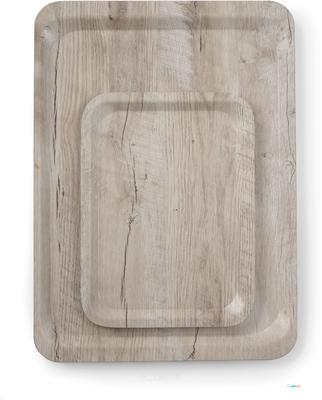 Hendi Dienblad licht eiken 240x350mm melamine - 508909 1