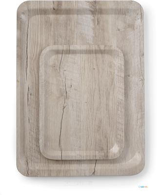Hendi Dienblad licht eiken 240x350mm melamine - 508909