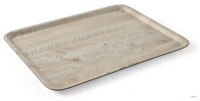 Hendi Dienblad licht eiken370x530mm melamine - 508930 1