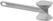 Vleeshamer, HENDI, Zwart, 255x65x(H)70mm - 513118 5